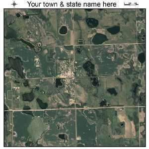  Aerial Photography Map of New Effington, South Dakota 2010 