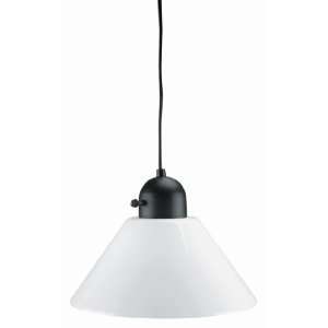  By Lite Source, Inc. Moon Collection Black / White Plastic 