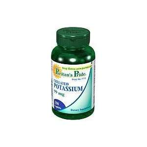  Chelated Potassium 99 mg 99 mg 250 Caplets Health 