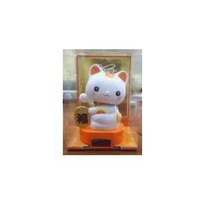  Lucky Cat Nohohon Solar ECO Japan Figure Orange Toys 