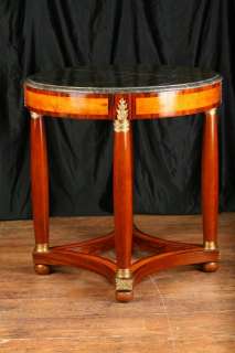 French Empire Centre Table Marble Top Tables  
