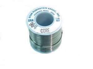 Solder Wire 96 Sn/4 Ag .032 Rosin Core  