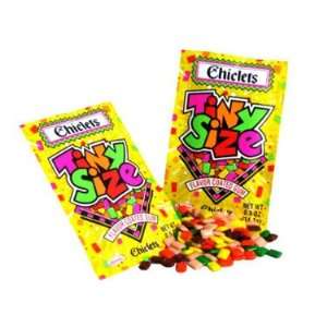 Chiclets Fruit Flavor Gum, Tiny Size, .5 oz packets, 20 count  