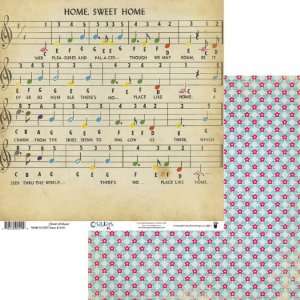  Childish Things Sheet of Music 12 x 12 Double Sided Paper 
