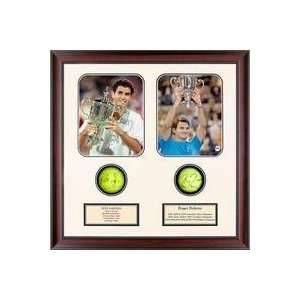  Pete Sampras & Roger Federer Memorabilia Sports 