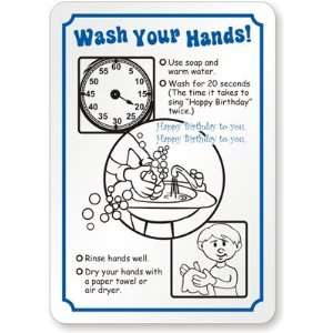  Wash Your Hands 20 seconds, As Long as it Takes to Sing 