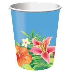  Hibiscus Heat 9 oz. Paper Cups