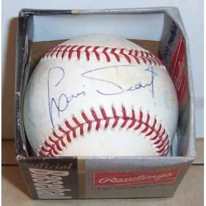 Luis Tiant Autographed Baseball Signed Red Sox