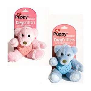  My Dog Puppy Heart Breakers Bear Plush and Rubber Dog Toy 
