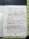 1846 Handwritten Letter w/ Stampless Cover to George Hutchinson 