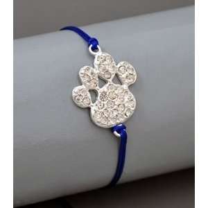  Royal Blue Paw Bracelet 