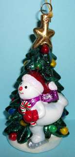 Kurt Adler Polonaise Ornament Christmas Tree Snowman  