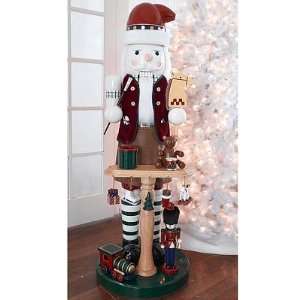  60 Wooden Nutcracker Toy Maker Style   Christmas Decor 