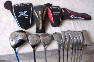 MENS PREMIUM LH COMPLETE TAYLORMADE TITLEIST PING CALLAWAY GOLF CLUBS 