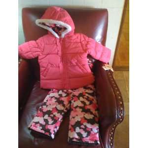   Soft Shell and Lining and Faux Fur Cheetah Print Hoodie Size 3T Baby