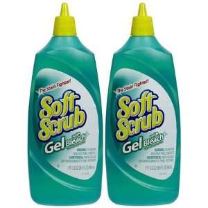 Soft Scrub Gel Cleanser with Bleach, 28.6 oz 2 ct (Quantity of 3)