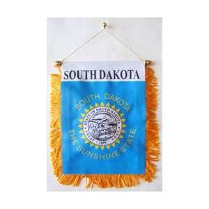 South Dakota   Window Hanging Flag