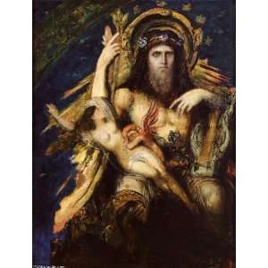   Gustave Moreau   24 x 32 inches   Jupiter and Semel