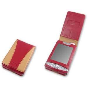 Sena 1101051 Red/Camel Leather Case for Dell Axim X3(i) X30 with Belt 