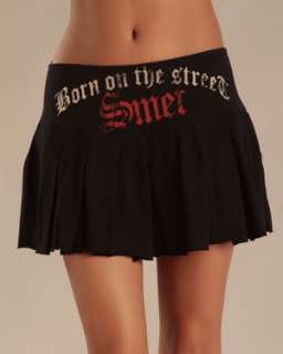 SMET BORN ON THE STREET SKIRT BY Christian Audigier  