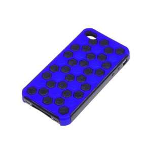  Black+Blue Football TPU+PC Protector Case Cover for Apple 