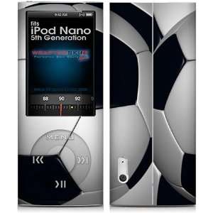  iPod Nano 5G Skin   Soccer Ball Skin and Screen Protector 