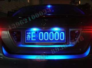 Super Blue LED License Plate Lights Audi A4 TT 98 05  