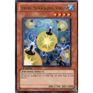    YuGiOh TRIBE   SHOCKING VIRUS rare 1st PHSW EN034 Toys & Games