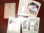 tcma 1982 baseballs greatest sluggers 45 card set ruth  $ 24 