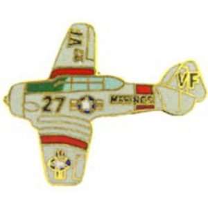  SNJ Marine Trainer Airplane Pin 1 1/2 Arts, Crafts 