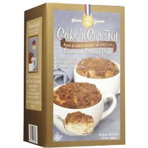 Cinnamon Streusel Cake n Cup Kit,  Grocery & Gourmet Food