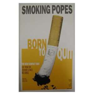 Smoking Popes Poster The Born to Quit