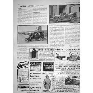  1908 EARL DUNRAVEN CROSSLEY CAR MOTOR BUS NAPLES ITALY 