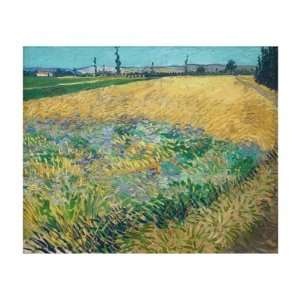  Wheatfield Premium Giclee Poster Print