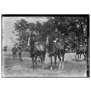  Photo Maj. F. W. Sladen and Lt. H.D. Higley 1910