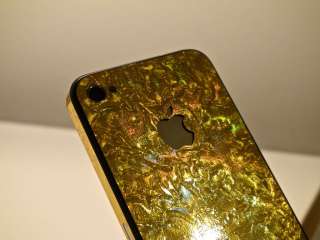 iPhone 4S Full Body Wrap Skin Kit Gold Leaf by Stickerboy Skins  