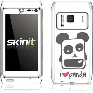  i HEART panda skin for Nokia N8 Electronics