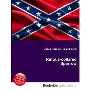  Rufous collared Sparrow Ronald Cohn Jesse Russell Books