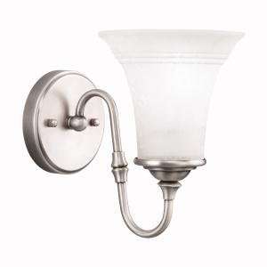 By Kichler Northampton Collection Antique Pewter Finish Wall Sconce 1 