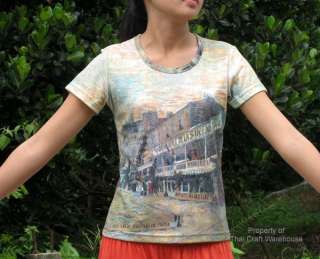 La Sirene Hotel by Van Gogh   size S   Ladies T Shirt  