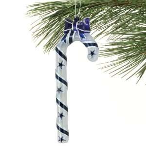  Dallas Cowboys Light Up Candy Cane Ornament Sports 