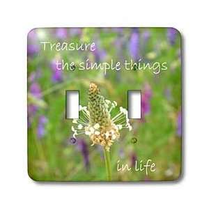 Patricia Sanders Flowers   Inspirational Words   Light Switch Covers 