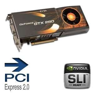  EVGA 01G P3 1282 TR GeForce GTX280 Superclocked 1 GB DDR3 