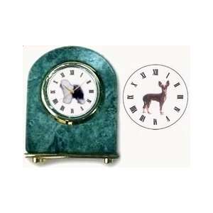  Chinese Crested Marble Arch Clock, 2.5 Inches Tall
