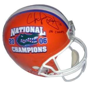 Chris Leak Autographed Florida Gators (BCS Champs) Deluxe Replica 