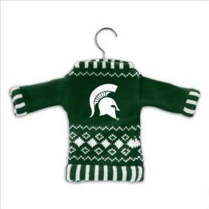 MICHIGAN STATE SPARTANS KNIT SWEATER CHRISTMAS ORNAMENT  