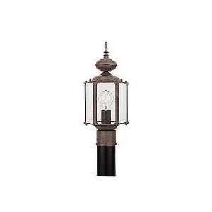 Sea Gull Lighting Traditional Hex, Coach Single Light Outdoor Post 
