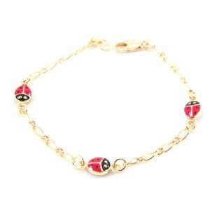  Gold plated bracelet Coccinelles. Jewelry