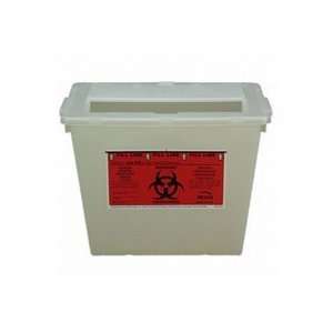  2 Gallon Disposable Sharps Container   Beige Health 