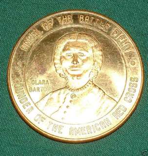 Hagerstown Commemorative Coin. Clara Barton. 1962  